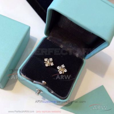 AAA Replica Tiffany Schlumberger Lynn Earrings With Diamond